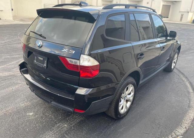 WBXPC93489WJ28847 - 2009 BMW X3 XDRIVE3 BLACK photo 4