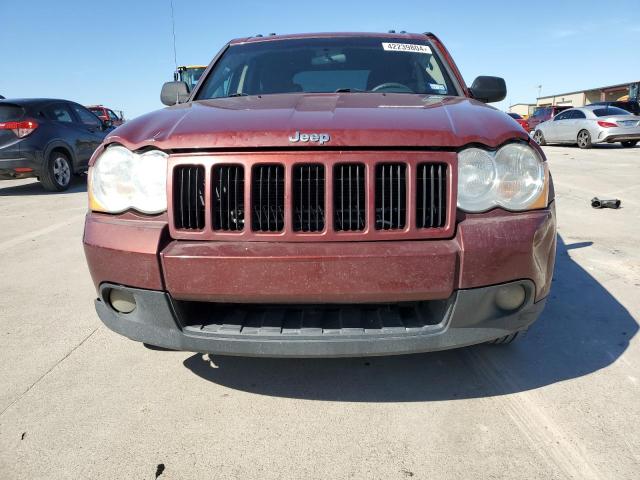 1J8GS48K58C190435 - 2008 JEEP GRAND CHER LAREDO BURGUNDY photo 5