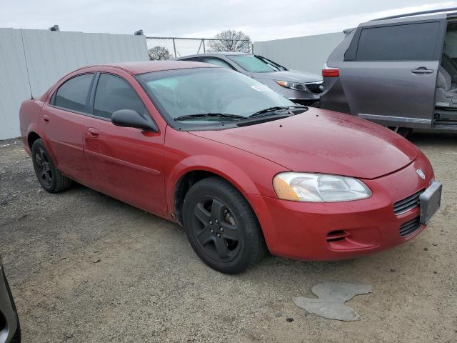 1B3EL46R42N139727 - 2002 DODGE STRATUS SE PLUS RED photo 4