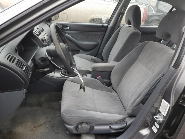 2HGES15605H592684 - 2005 HONDA CIVIC LX SILVER photo 7