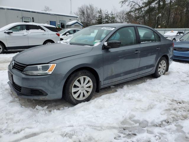 3VW1K7AJXCM359661 - 2012 VOLKSWAGEN JETTA BASE GRAY photo 1