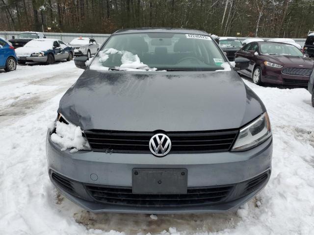 3VW1K7AJXCM359661 - 2012 VOLKSWAGEN JETTA BASE GRAY photo 5