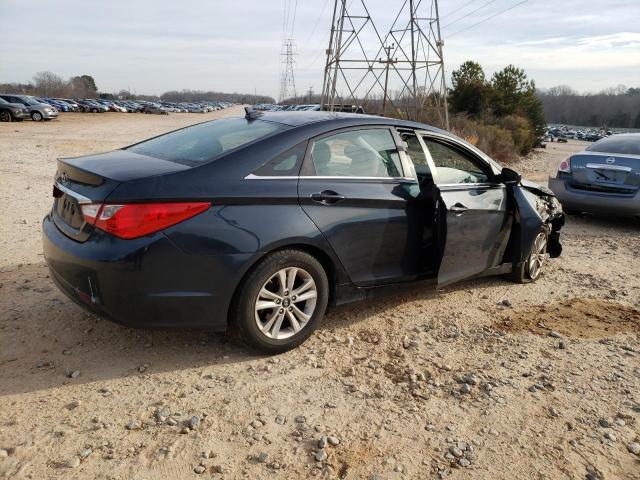 5NPEB4AC2BH086787 - 2011 HYUNDAI SONATA GLS BLUE photo 3