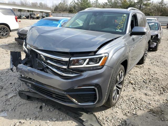 1V2FR2CA4NC501462 - 2022 VOLKSWAGEN ATLAS SEL PREMIUM R-LINE GRAY photo 1