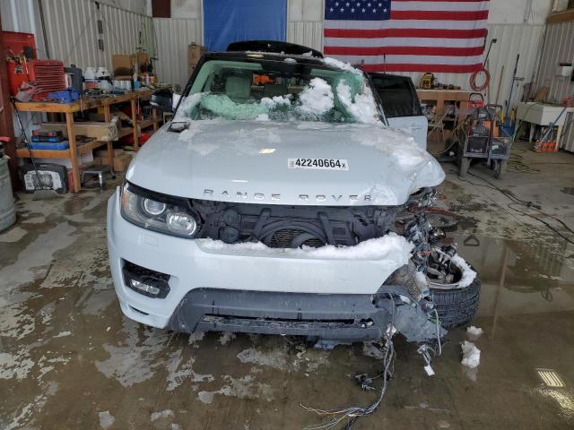 SALWV2TF2FA615748 - 2015 LAND ROVER RANGE ROVE AUTOBIOGRAPHY WHITE photo 5