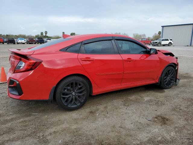 2HGFC1E51LH705256 - 2020 HONDA CIVIC SI RED photo 3