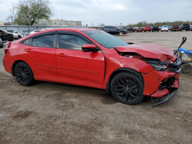 2HGFC1E51LH705256 - 2020 HONDA CIVIC SI RED photo 4