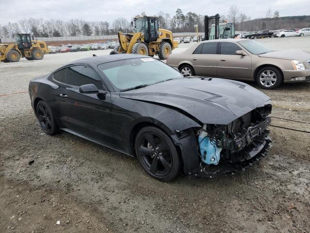 1FA6P8TH9M5154887 - 2021 FORD MUSTANG BLACK photo 4