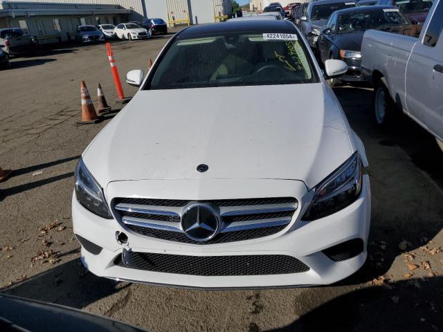 W1KWF8DB9MR631744 - 2021 MERCEDES-BENZ C 300 WHITE photo 5