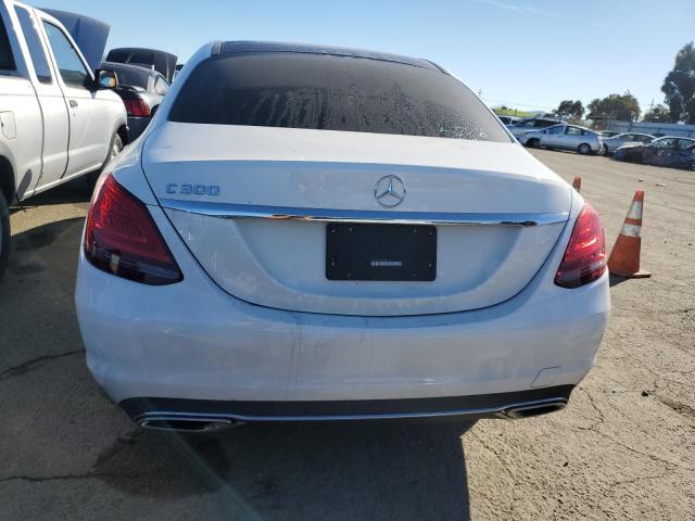 W1KWF8DB9MR631744 - 2021 MERCEDES-BENZ C 300 WHITE photo 6