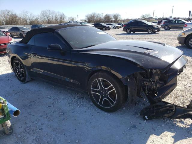 1FATP8UH7M5107245 - 2021 FORD MUSTANG BLACK photo 4