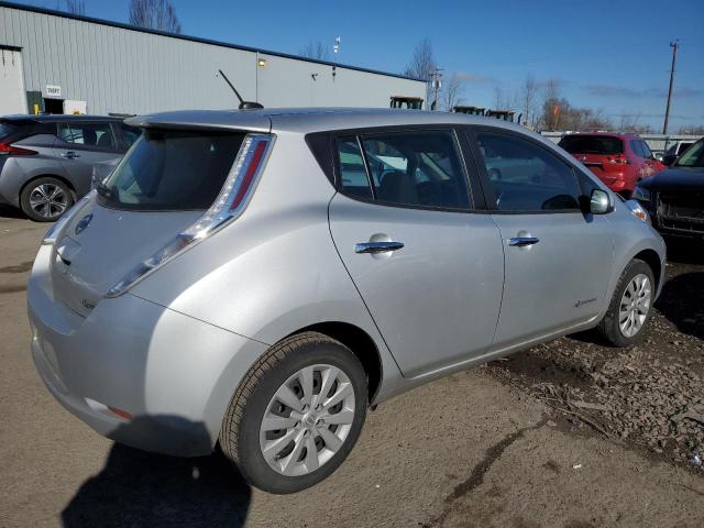 1N4BZ0CP5HC307302 - 2017 NISSAN LEAF S SILVER photo 3