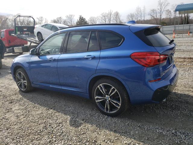 WBXHT3C3XJ3H33230 - 2018 BMW X1 XDRIVE28I BLUE photo 2