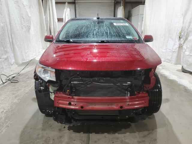 2FMDK4KC0DBC11287 - 2013 FORD EDGE LIMITED BURGUNDY photo 5