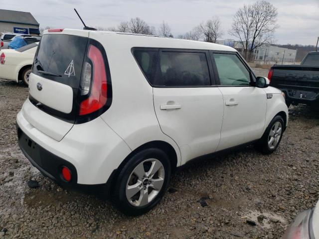 KNDJN2A26K7915124 - 2019 KIA SOUL WHITE photo 3