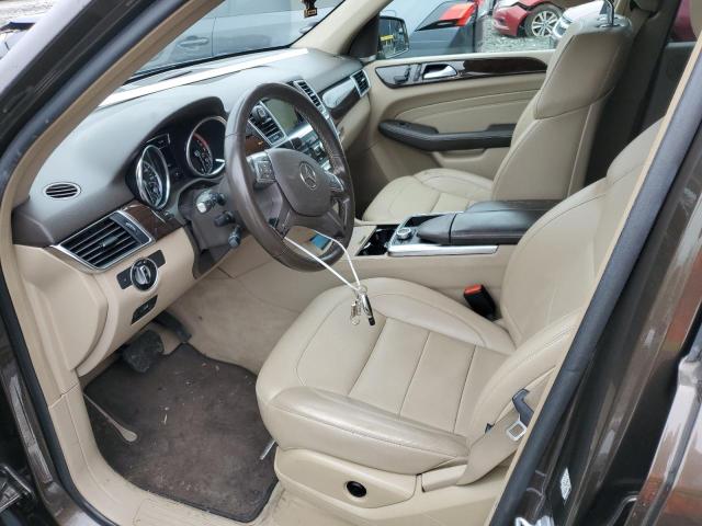 4JGDA5HB2EA384605 - 2014 MERCEDES-BENZ ML 350 4MATIC BROWN photo 7
