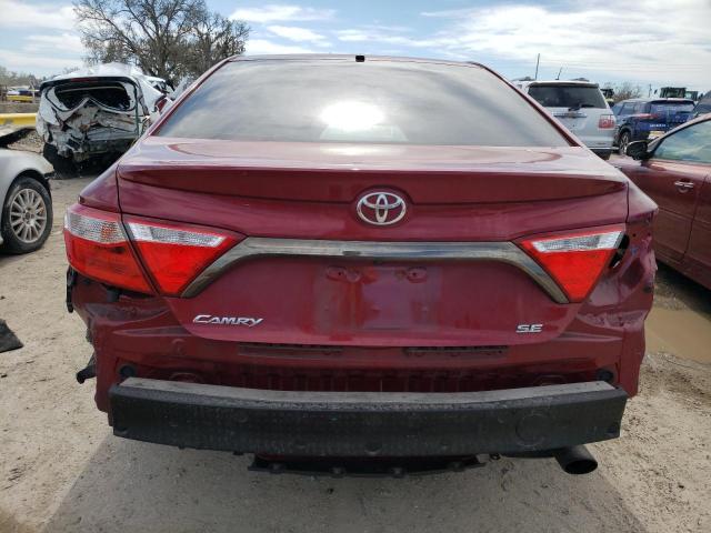 4T1BF1FKXGU517665 - 2016 TOYOTA CAMRY LE RED photo 6