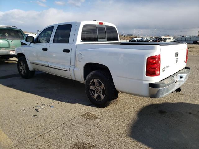 1D7HE58N05S205756 - 2005 DODGE DAKOTA QUAD LARAMIE WHITE photo 2