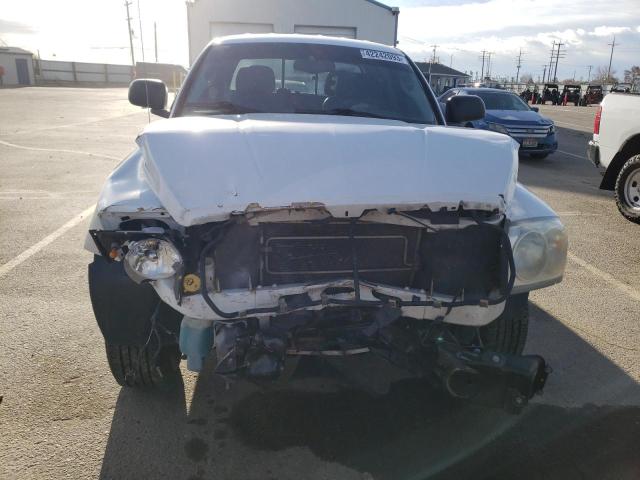 1D7HE58N05S205756 - 2005 DODGE DAKOTA QUAD LARAMIE WHITE photo 5