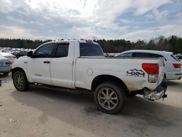 5TFBV54108X065587 - 2008 TOYOTA TUNDRA DOUBLE CAB WHITE photo 2