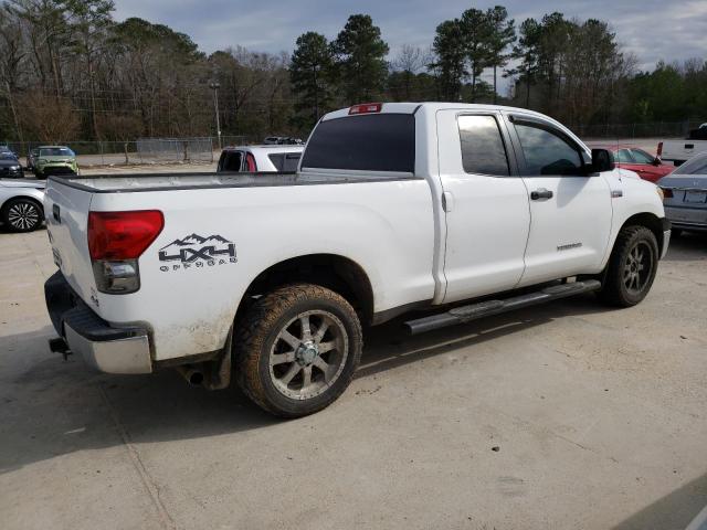 5TFBV54108X065587 - 2008 TOYOTA TUNDRA DOUBLE CAB WHITE photo 3