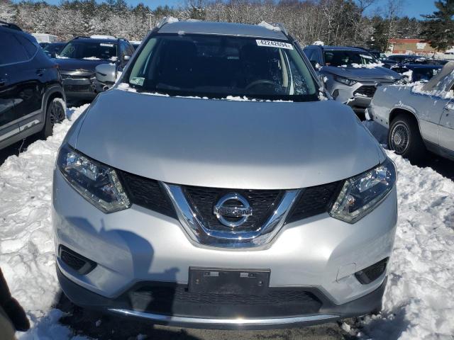 5N1AT2MV6GC894569 - 2016 NISSAN ROGUE S SILVER photo 5