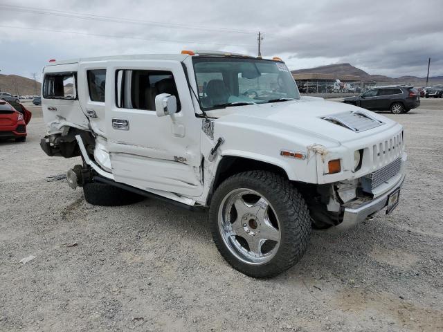 5GRGN23U34H108483 - 2004 HUMMER H2 WHITE photo 4