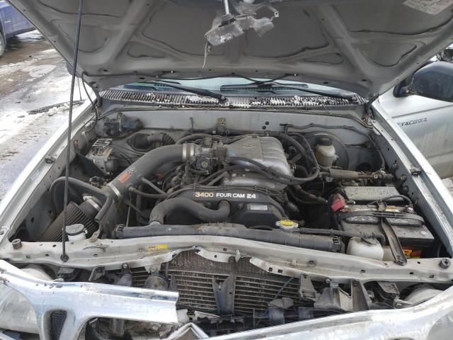 5TEHN72N23Z286086 - 2003 TOYOTA TACOMA DOUBLE CAB 银色 照片 11