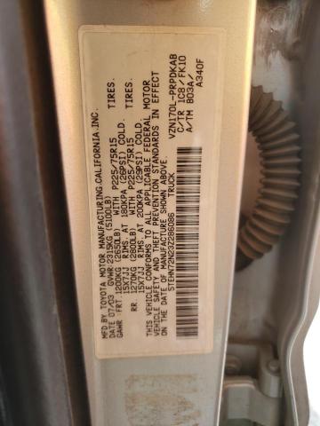 5TEHN72N23Z286086 - 2003 TOYOTA TACOMA DOUBLE CAB 银色 照片 12