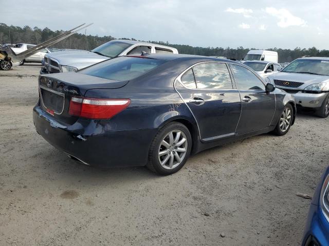 JTHGL46F675016112 - 2007 LEXUS LS 460L BLACK photo 3