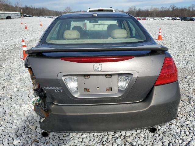 1HGCM66527A006122 - 2007 HONDA ACCORD EX TAN photo 6