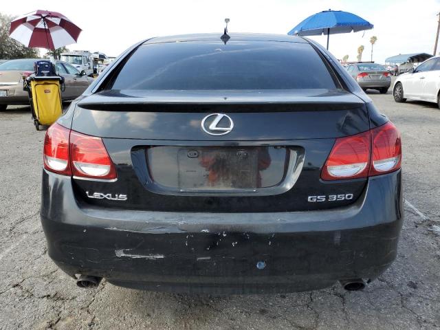 JTHBE96S880040392 - 2008 LEXUS GS 350 BLACK photo 6