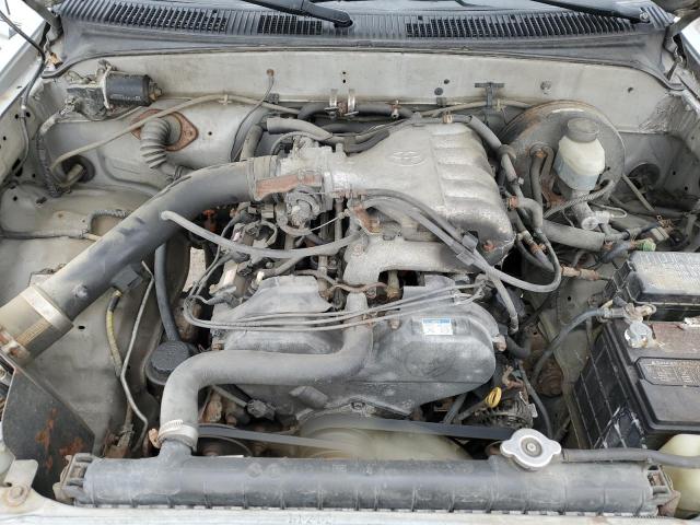 5TESN92N62Z131055 - 2002 TOYOTA TACOMA XTRACAB PRERUNNER 银色 照片 11