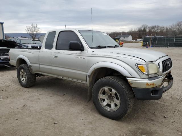 5TESN92N62Z131055 - 2002 TOYOTA TACOMA XTRACAB PRERUNNER SILVER photo 4