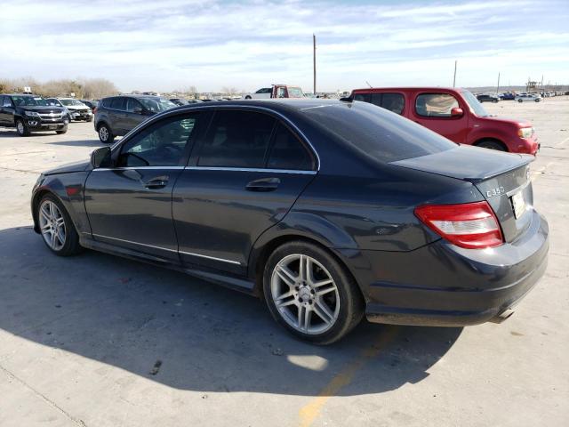 WDDGF56X49F244930 - 2009 MERCEDES-BENZ C 350 GRAY photo 2