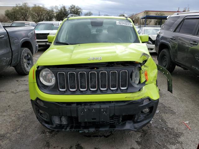 ZACCJBBB6JPH26672 - 2018 JEEP RENEGADE LATITUDE GREEN photo 5