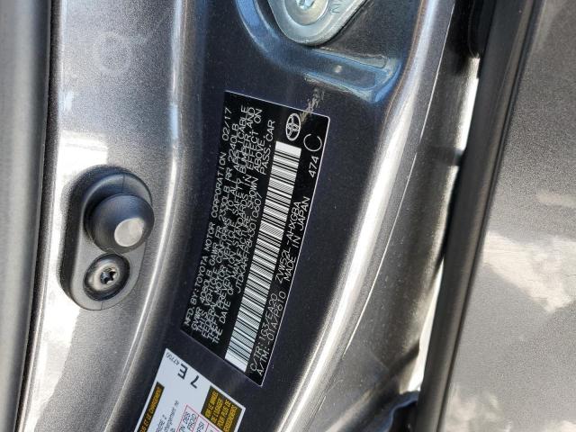 JTDKARFP8H3010607 - 2017 TOYOTA PRIUS PRIM 石墨色 照片 12