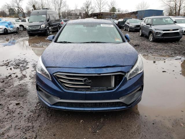 5NPE34AFXGH273998 - 2016 HYUNDAI SONATA SPORT BLUE photo 5