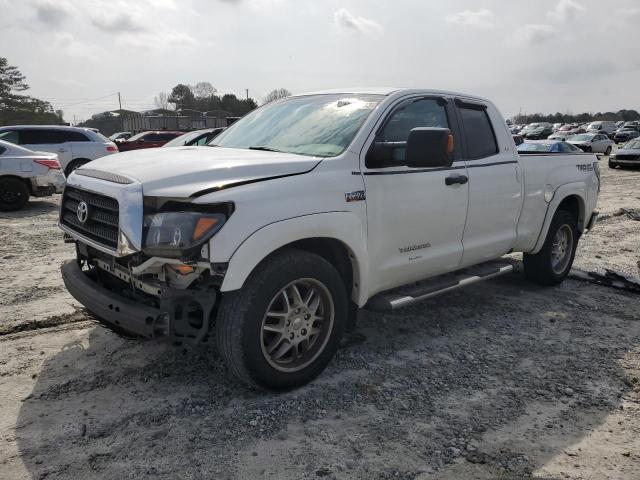 5TFRV54197X027398 - 2007 TOYOTA TUNDRA DOUBLE CAB SR5 WHITE photo 1