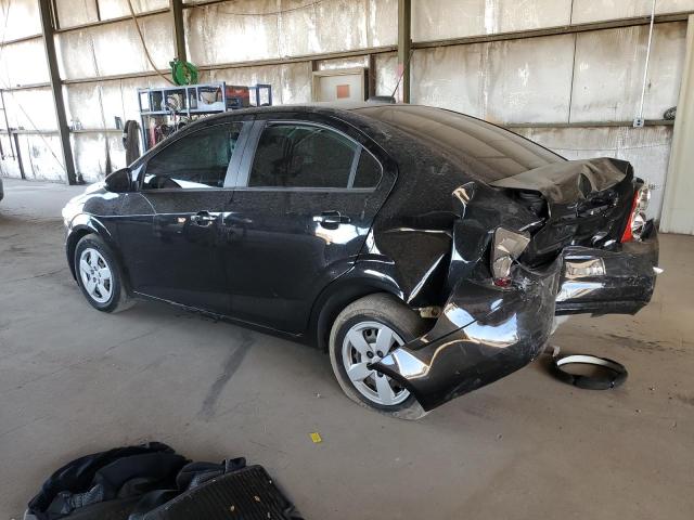 1G1JA5SH6G4185877 - 2016 CHEVROLET SONIC LS 黑色 照片 2