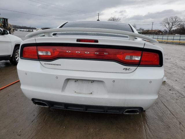 2C3CDXCTXCH260376 - 2012 DODGE CHARGER R/T WHITE photo 6