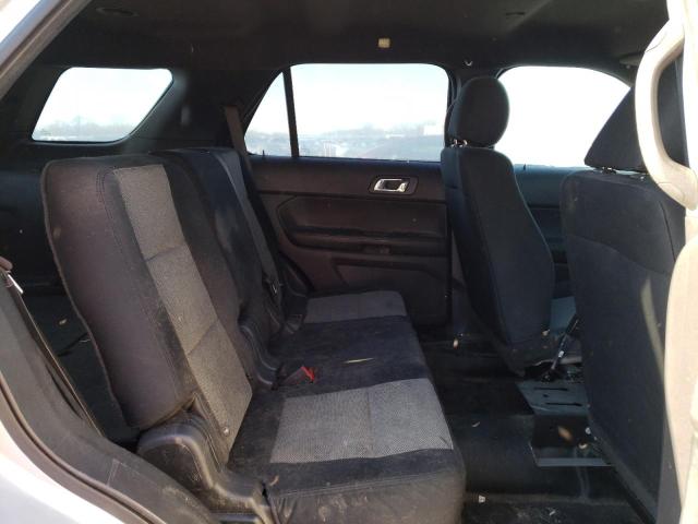1FM5K8ARXFGA46054 - 2015 FORD EXPLORER POLICE INTERCEPTOR SILVER photo 10