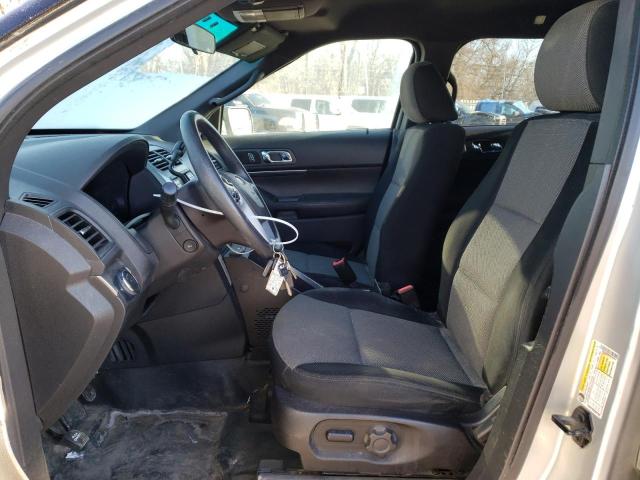 1FM5K8ARXFGA46054 - 2015 FORD EXPLORER POLICE INTERCEPTOR SILVER photo 7