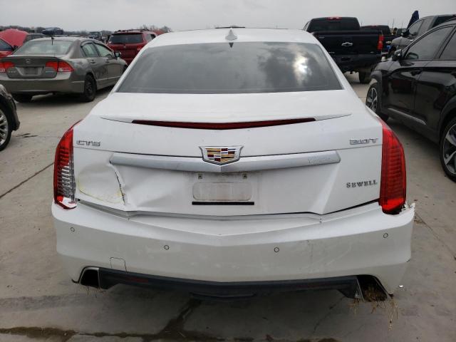 1G6AP5SX3K0142033 - 2019 CADILLAC CTS WHITE photo 6