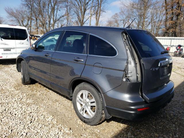 5J6RE4H70BL108728 - 2011 HONDA CR-V EXL GRAY photo 2