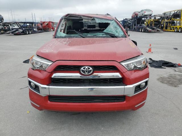 JTEZU5JR9G5142779 - 2016 TOYOTA 4RUNNER SR5 RED photo 5