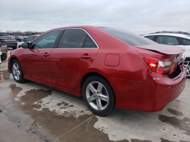 4T1BF1FK9DU678438 - 2013 TOYOTA CAMRY L RED photo 2