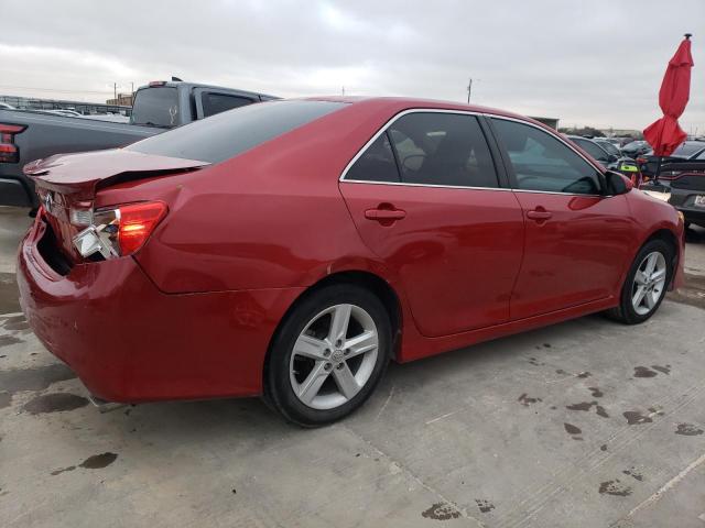 4T1BF1FK9DU678438 - 2013 TOYOTA CAMRY L RED photo 3