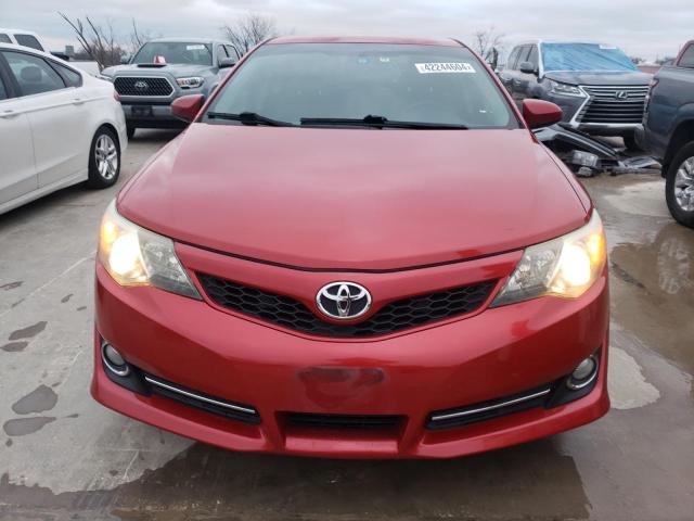 4T1BF1FK9DU678438 - 2013 TOYOTA CAMRY L RED photo 5