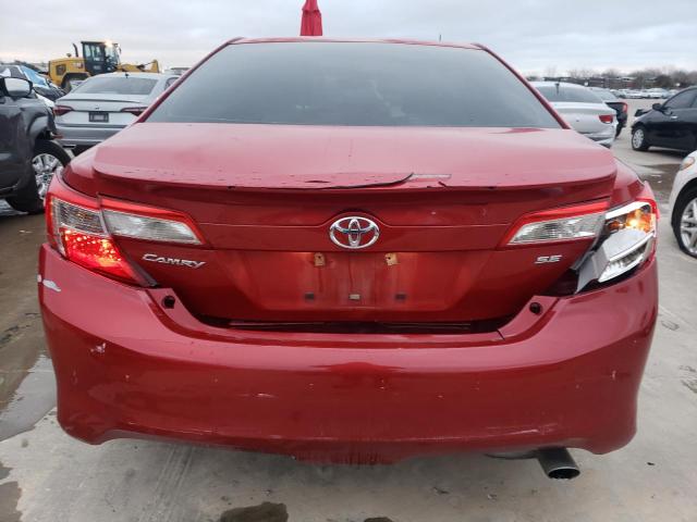 4T1BF1FK9DU678438 - 2013 TOYOTA CAMRY L RED photo 6